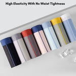 4 Pack Men's Sporty & Breathable Seamless Ice Silk Smooth Trunks