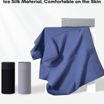 2 Pack Men's Seamless Comfort Stretch Fabric Breathable Modern Fit Solid Color Trunks