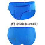 4 Pack Men's Sexy Solid Color Low-Rise Stretch Fit Breathable Briefs