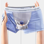Men's Premium Soft Cotton Pouch Comfort & Breathability Lift System Trunks