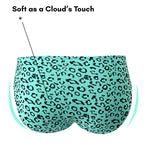 3 Pack Men's High Stretch Leopard Style Sexy Low-Rise Briefs