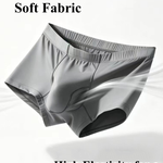 3 Pack Men's Ice Silk Dual Pouch Cooling Breathable Lightweight Trunks
