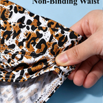2 Pack Men's Ice Silk Quick Dry Low Rise Drawstring High Elastic Non-Binding Swim Briefs