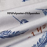 3 Pack Men's Breathable Anti-Chafing Comfy Waistband Mid-Rise Boxer Shorts