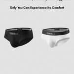 2 Pack Men's Ultra-Soft Modal Seamless Comfort Soft Briefs
