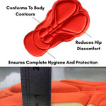 Men's Thick Foam-Silicone Cushion Breathable & Quick-Dry Activewear Tights