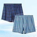 3 Pack Men's Loose Fit Mid-Rise Comfy Waistband Quick-Dry Boxers Shorts