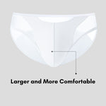 2 Pack Men's Ultra-Soft Modal Sheer Single-Layer Low-Rise Briefs