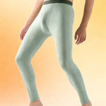 Men's Slim Stretch Cotton Antibacterial Warm-Touch Thermal Bottoms