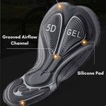 Men's Airy Mesh Silicone Gel Pad Full Coverage Activewear Tights