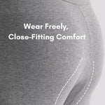 Men's Pure Cotton Mid-Neck Thin Base-Layer Seamless Comfort Thermal Sets