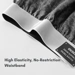 3 Pack Men's Seamless Comfort Anti-Chafing Smooth Luxury Boxer Briefs