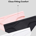 2 Pack Ultra-Soft Modal Stretch Fit Low-Rise Odor-Control Supportive Fit Bikini