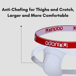 2 Pack Men's Seamless Comfort Stretch Fabric Cooling Touch Breathable Jockstrap