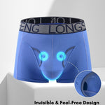 2 Pack Men's Anatomical Support Pouch Antibacterial & Breathable Trunks