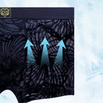 3 Pack Men's Antibacterial Mid-Rise Mesh Breathable Comfy Trunks