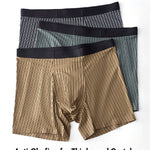 3 Pack Men's Ice Silk Antibacterial Odor-Control Day-Long Comfort Boxer Briefs