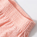 2 Pack Men's Seamless Comfort Quick-Dry Lightweight & Airy Mesh Boxers Shorts
