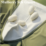 3 Pack Men's Mulberry Silk 10A Antibacterial Ice Feel Satin Light Luxury Trunks