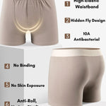 4 Pack Men's 10A Antibacterial Breathable Moisture-Wicking Lounge Boxers