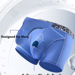2 Pack Men's Anatomical Support Pouch Antibacterial & Breathable Trunks