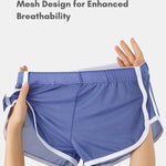 2 Pack Men's Lightweight & Airy Breathable Mesh Comfort Activewear Shorts