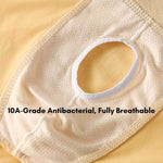 4 Pack Men's Ultra-Thin Breathable Solid Color Separated Pouch Smooth Trunks