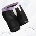 2 Pack Men's Anti-Chafing Side Vent & Separate Pouch Midway Briefs