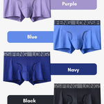 2 Pack Men's Anatomical Support Pouch Antibacterial & Breathable Trunks