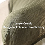 3 Pack Men's Sexy Solid Color Breathable Comfy Waistband Soft Briefs