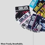 3 Pack Men's Supportive Pouch Featherweight Feel Breathable Thongs