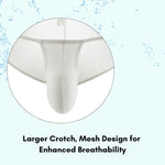 3 Pack Men's Stay-Cool  Day-Long Comfort Supportive U-Pouch Soft Bikini