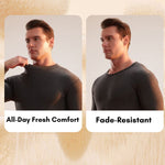 Men's Loungewear-Style Warm-Touch Tag-Free Smooth Soft-Touch Thermal Sets