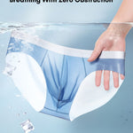 4 Pack Men's Seamless Quick-Dry with Enhancing U-Pouch Briefs