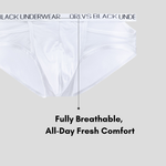 2 Pack Men's U-Pouch Double-Layer Modal Sports Low-Rise Briefs