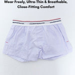 Men's Trendy Mid-Rise Breathable Lined Simple Home & Casual Boxers