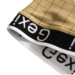 3 Pack Men's Low-Rise V-Shape Waistband Trendy Loose Fit High-Stretch Trunks