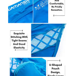 3 Pack Men's Cooling Airflow Sexy Shape-Retaining Stretch Fit Briefs