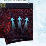 3 Pack Men's Trendy Prints Movement-Friendly Cooling Touch Trunks