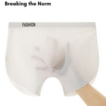 4 Pack Men's Seamless U-Shaped Pouch Lightweight & Breathable Boxer Briefs