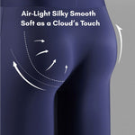 2 Pack Men's Anti-Chafing Seamless Breathable U-Pouch Boxer Briefs
