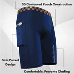 3 Pack Men's Anti-Chafing Extended Length High-Stretch Midway Briefs