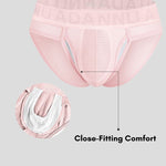 2 Pack Men's Mesh Sport Separate Pouch Breathable Lift & Support Design Briefs