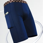 3 Pack Men's Anti-Chafing Extended Length High-Stretch Midway Briefs