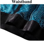 3 Pack Men's Low Rise High Cut Ice Silk Cooling Breathable Lightweight Quick Dry Briefs