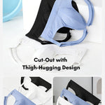 2 Pack Men's Bamboo Fiber Athletic Thong with Contour U-Pouch & Soft Stretch Fit
