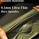 4 Pack Men's Ice Silk 10A Antibacterial Lightweight High Elastic Satin Briefs