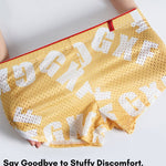 2 Pack Men's Breathable Mesh Ultra-Soft Lightweight & Airy Boxer Shorts