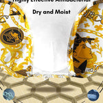 4 Pack Men's Stylish Print Ice Silk Breathable & Antibacterial Briefs