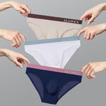 4 Pack Men's Cooling Stretch Fit Lightweight & Airy Soft Touch Briefs